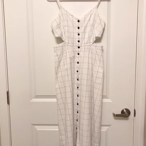 SOLD Madewell slip midi dress